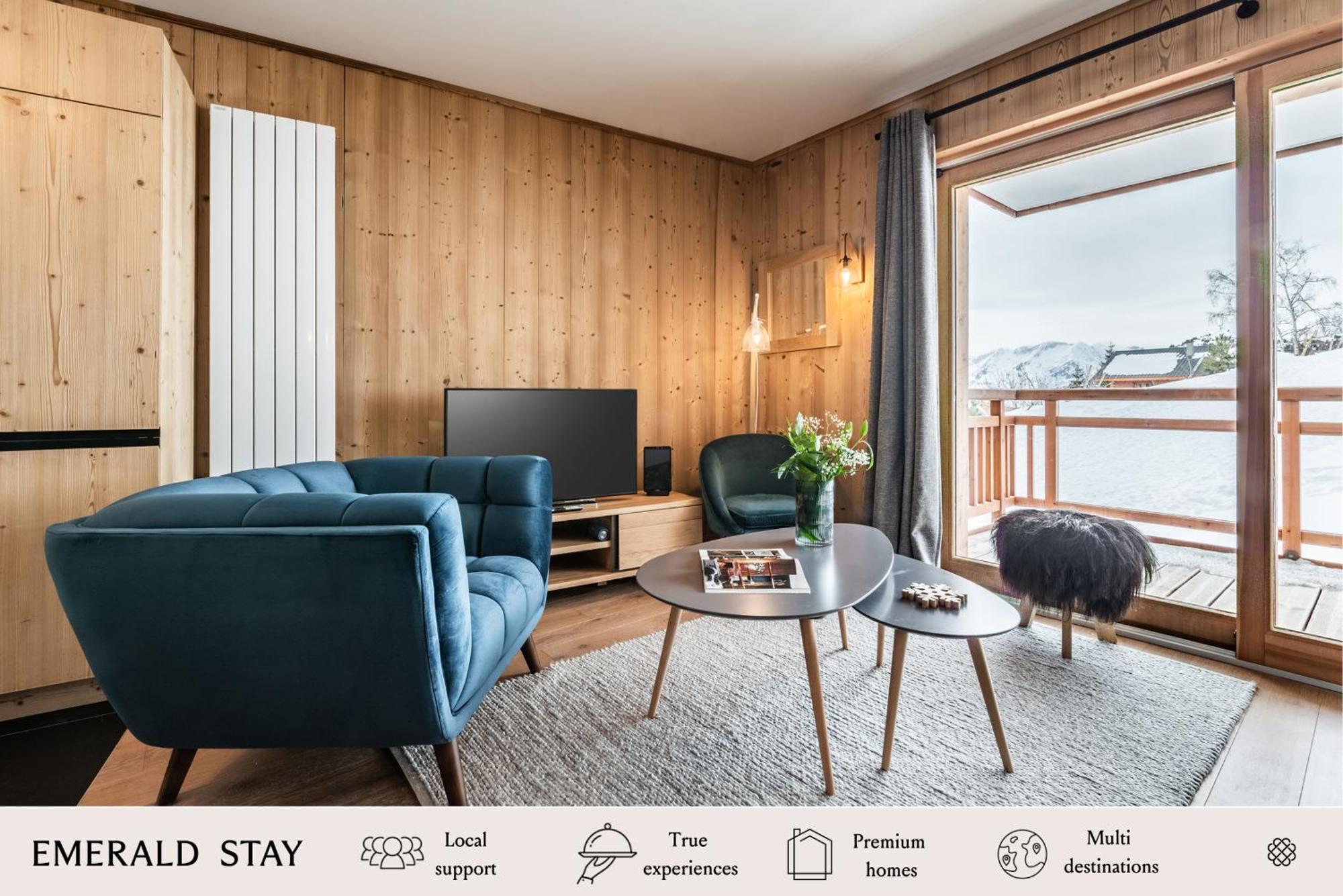 Residence Hameau De Clotaire Alpe D'Huez - By Emerald Stay Eksteriør bilde