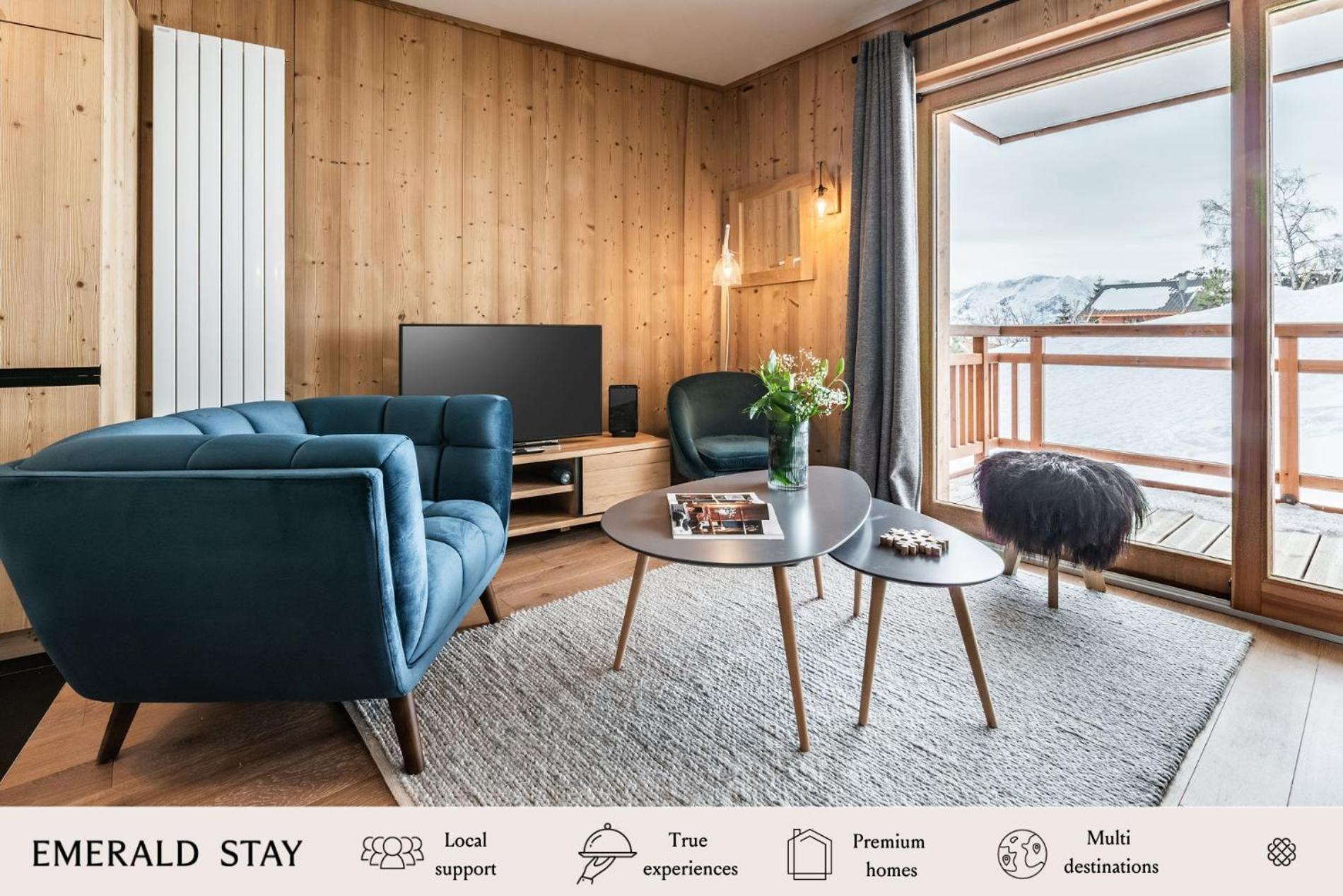 Residence Hameau De Clotaire Alpe D'Huez - By Emerald Stay Eksteriør bilde